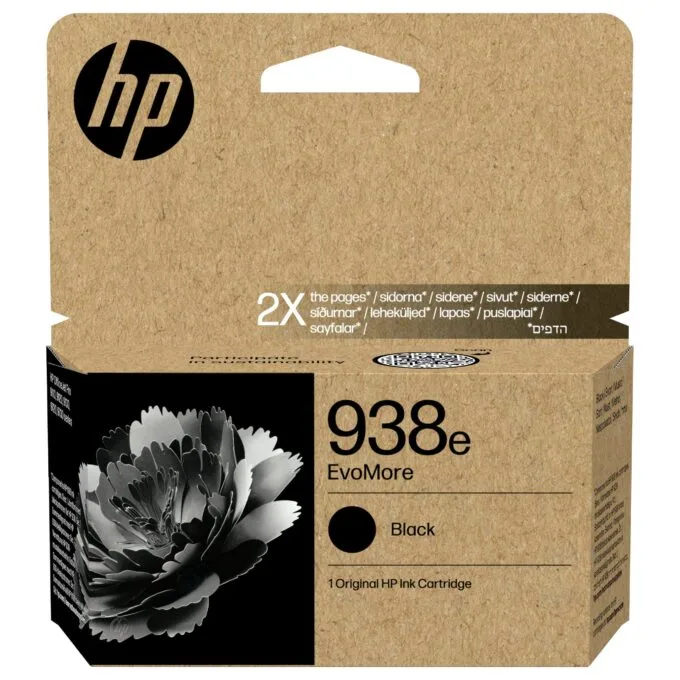 HP 938e EvoMore Yellow Original ink cartridge — image 1