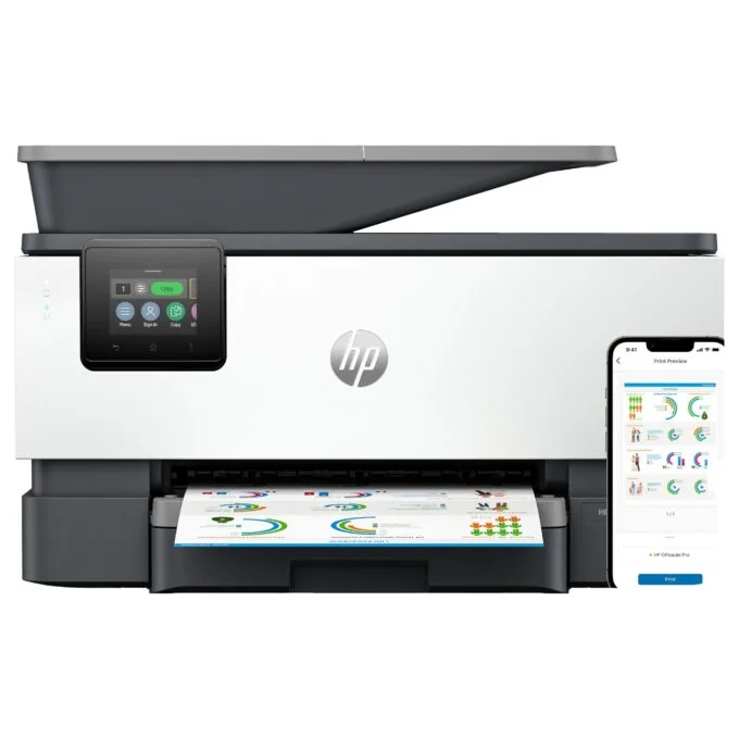 HP Officejet Pro 9120B Multifunktiosdrucker 4in1 Tintenstrahl Farbe A4 22s/m — image 1