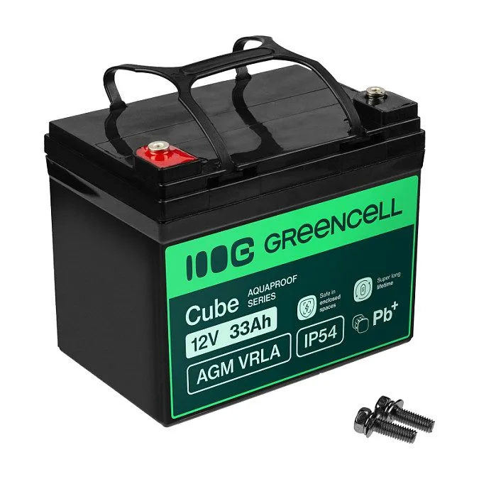 Green Cell AGM12V33AH-J UPS battery — image 1
