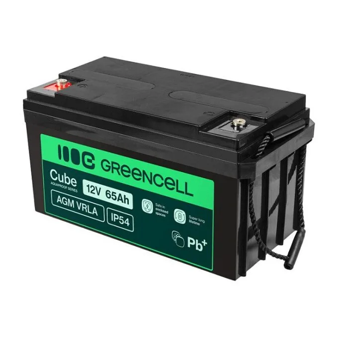 Green Cell AGM12V65AH-J UPS battery — image 1