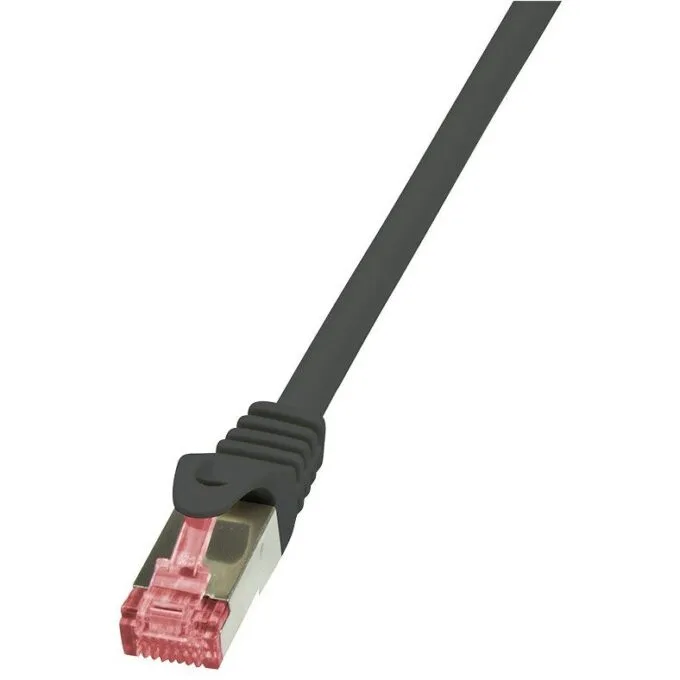 LogiLink kat.6a S/FTP 3.0m czarny — image 1