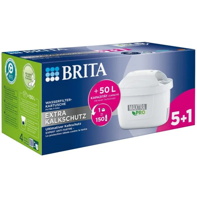 BRITA Tischwasserfilter Maxtra Pro Filterkartusche 5+1 Pack — image 1