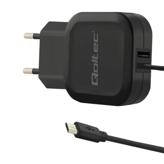 Qoltec 17W 5V 3.4A USB + micro USB — image 1