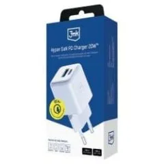3mk Hyper GaN Charger 20W QC4+ biała