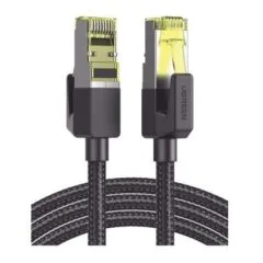 Ugreen NW150 w oplocie, Ethernet RJ45, Cat.7, F/FTP, 3m czarny