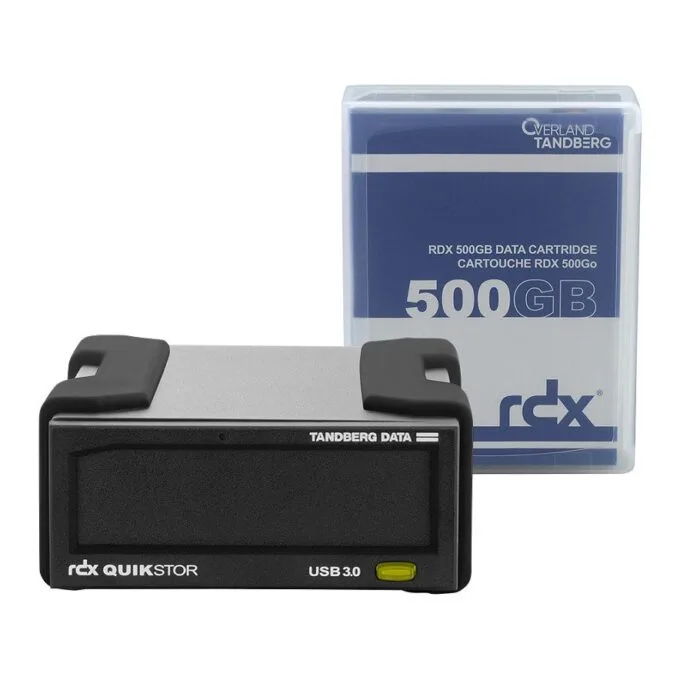 Tandberg Data 8863-RDX backup storage device — image 1