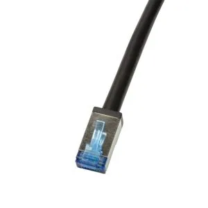 LogiLink kat.6a S/FTP 3.0m czarny CQ7063S — image 1