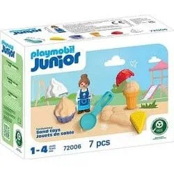 Playmobil 72006 JUNIOR: Lodziarnia z piasku — image 1