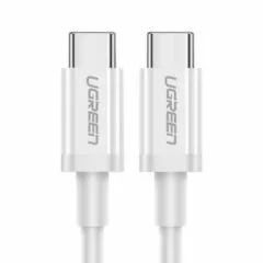Ugreen US264 USB-C do USB-C, 60W, 2m biały