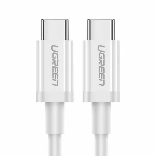 Ugreen US264 USB-C do USB-C, 60W, 2m biały — image 1