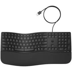 Klawiatura HP 480 Comfort przewodowa 100% (full-size) czarna — image 1