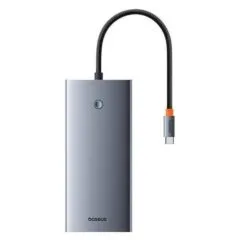 Baseus PortalJoy Series 13w1 USB-C |2x HDMI |DP |VGA |USB-A 3.1 |USB-C 3.1 |USB-A 2.0 |PD |RJ45 |SD/TF |AUX szary