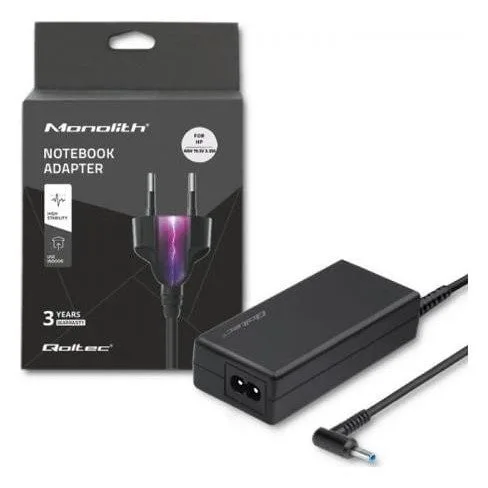 Qoltec do HP | 65W | 19.5V | 3.33A | 4.5*3.0 | Slim — image 1