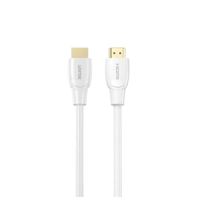 Unitek Kabel HDMI 2.0 4K biały 0.3m — image 1