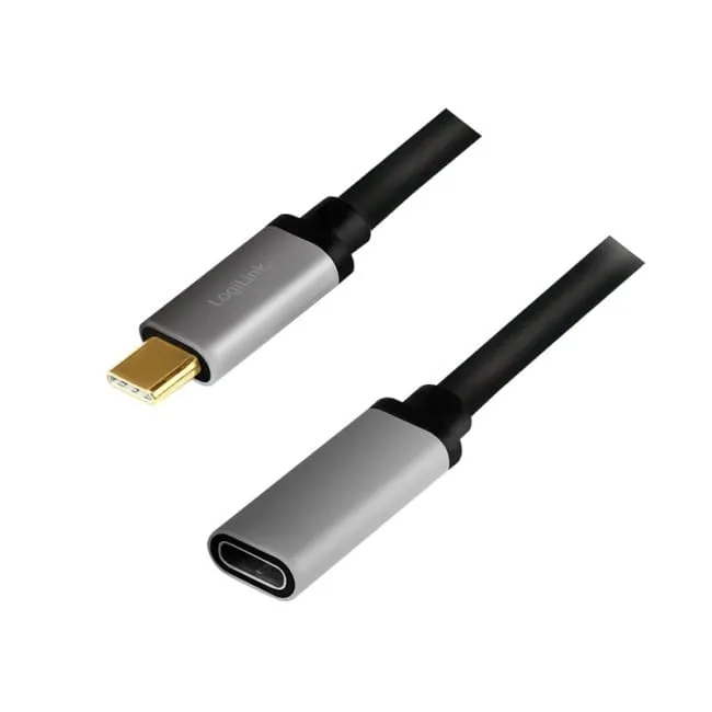 LogiLink USB 3.2 USB-C M/F 0.5 m — image 1