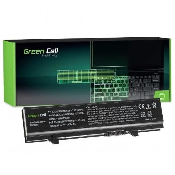 Green Cell do Dell Latitude E5400 E5500 E5410 11.1V 4400mAh — image 1