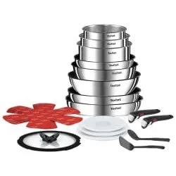 Tefal Ingenio Emotion L897SJ04 20 el. srebrny — image 1