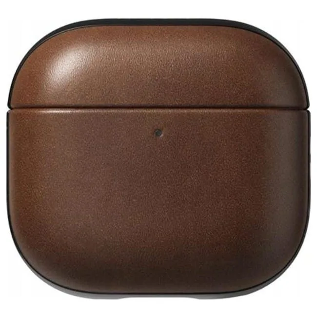 Nomad Modern Leather Case do Apple AirPods 4 brown — image 1