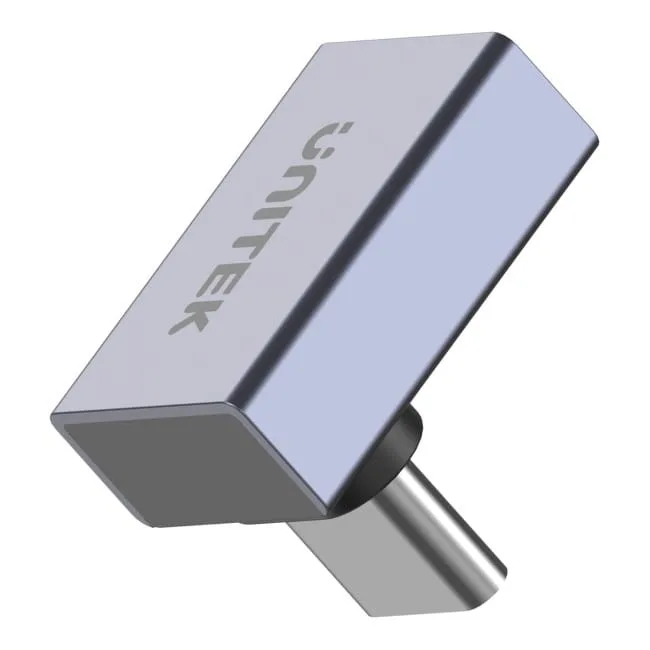 Unitek Adapter USB-C na USB-C kątowy 40Gbps 240W — image 1
