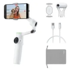Insta360 Flow 2 Pro AI Tracker Bundle/ Summit White