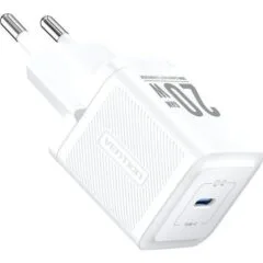 Vention USB-C 20W GaN biała