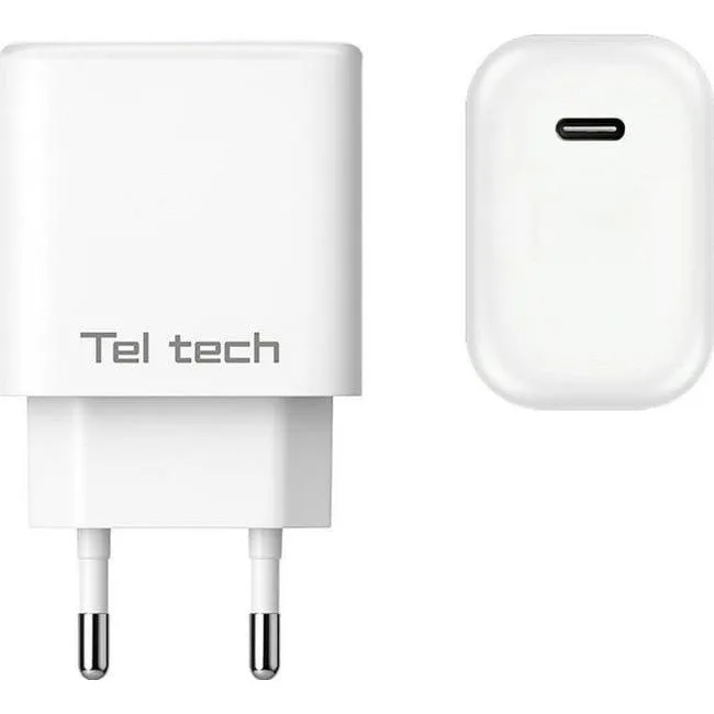 Teltech Ładowarka sieciowa TYP-C 30W biały TCH-04 — image 1