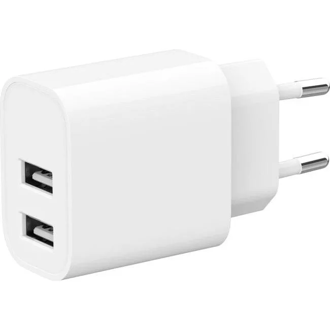Gembird 2xUSB-A 5V 2.4 A biały — image 1
