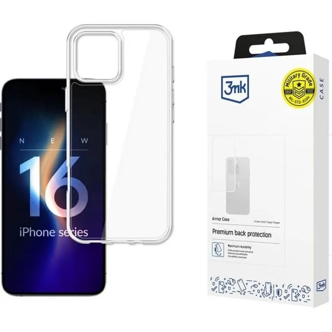 3mk Armor Case do Apple iPhone 16 Pro Max przezroczysty — image 1