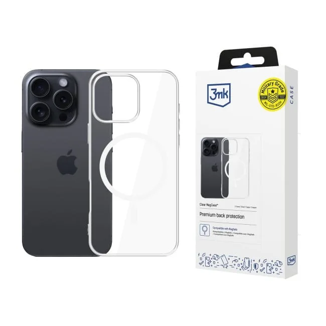 3mk Clear MagCase do Apple iPhone 16 Pro — image 1