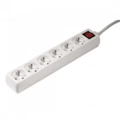 Hama Standard 6 gniazd, 3m