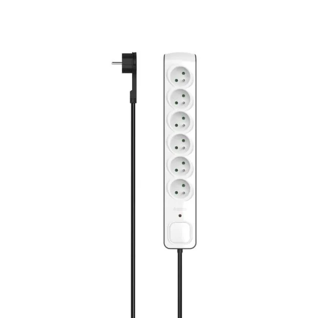 Qoltec 8 gniazd 3.0m czarna — image 1