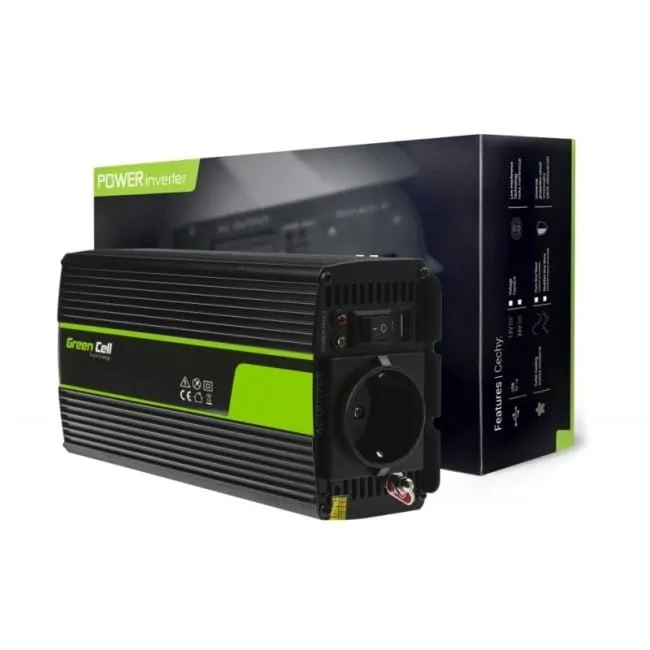 Green Cell 24V na 230V Czysta sinusoida 500W — image 1