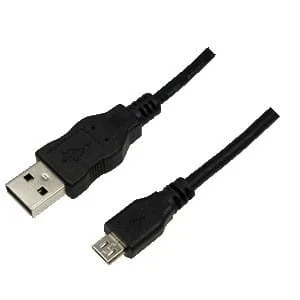 LogiLink micro USB 5.0m czarny — image 1