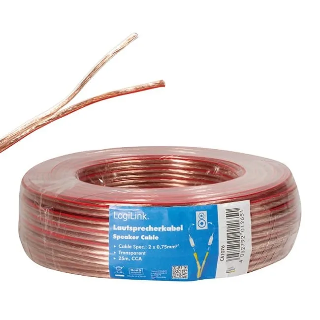 LogiLink audio 25.0m 24x0.20mm — image 1
