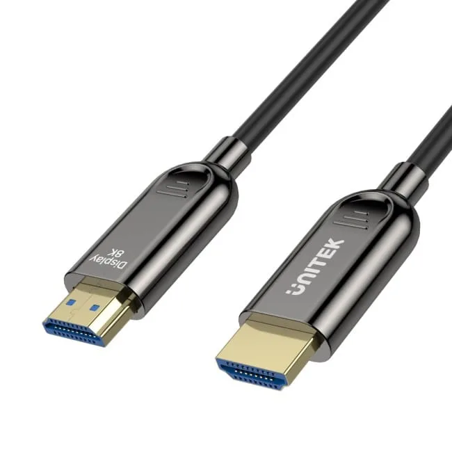 Unitek Kabel optyczny HDMI 2.1 AOC 8K 120Hz 60m — image 1