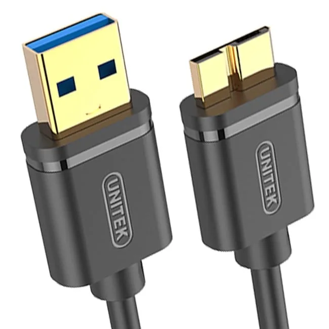 Unitek micro USB 1.0m czarny — image 1