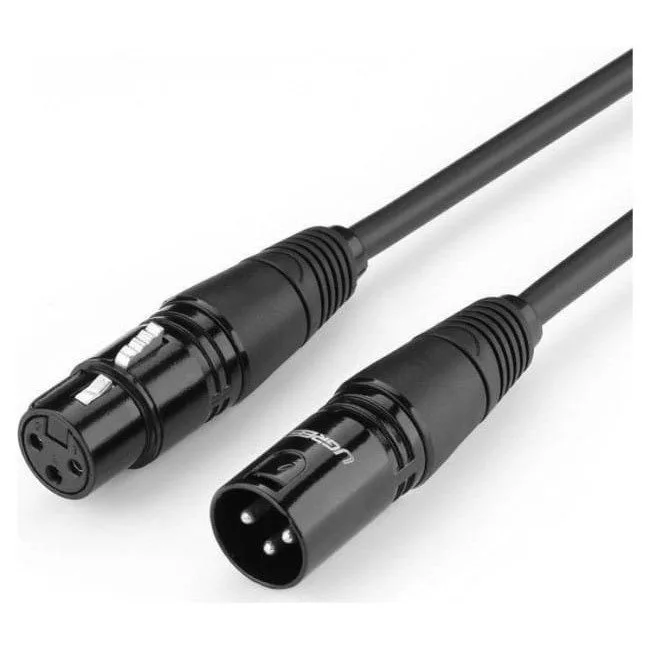Ugreen AV130 XLR żeński do XLR męski - 5m czarny — image 1