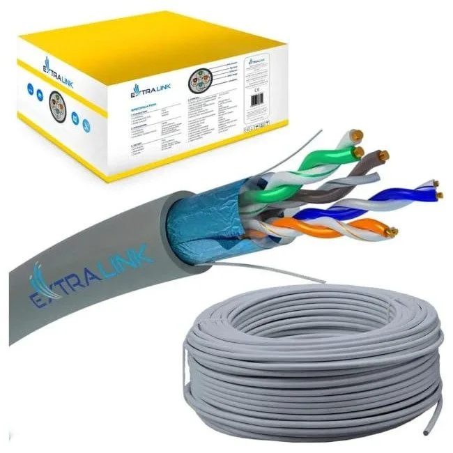 Extralink CAT5E FTP (F/UTP) Wewnętrzny 305M — image 1