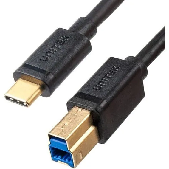 Unitek kabel do drukarki USB-C na USB-B USB 3.0 2m — image 1