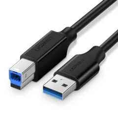Ugreen US210 USB 3.0 Typ A - USB 3.0 Typ B, do drukarki, 2m czarny