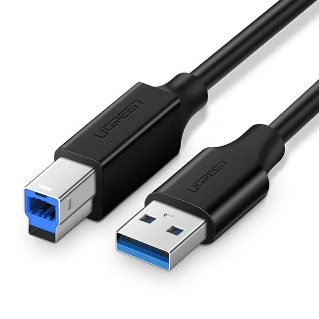 Ugreen US210 USB 3.0 Typ A - USB 3.0 Typ B, do drukarki, 2m czarny — image 1
