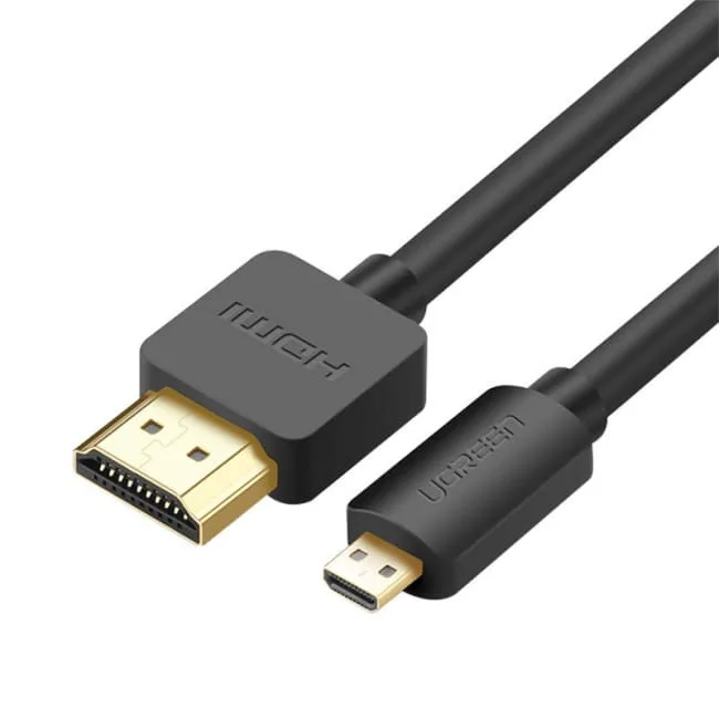 Ugreen HD127 Kabel micro HDMI - HDMI 4K 3D 1m czarny — image 1