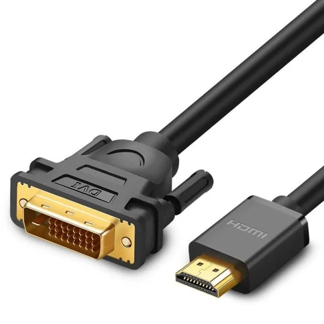 Ugreen HDMI - DVI 4K 1m czarny — image 1