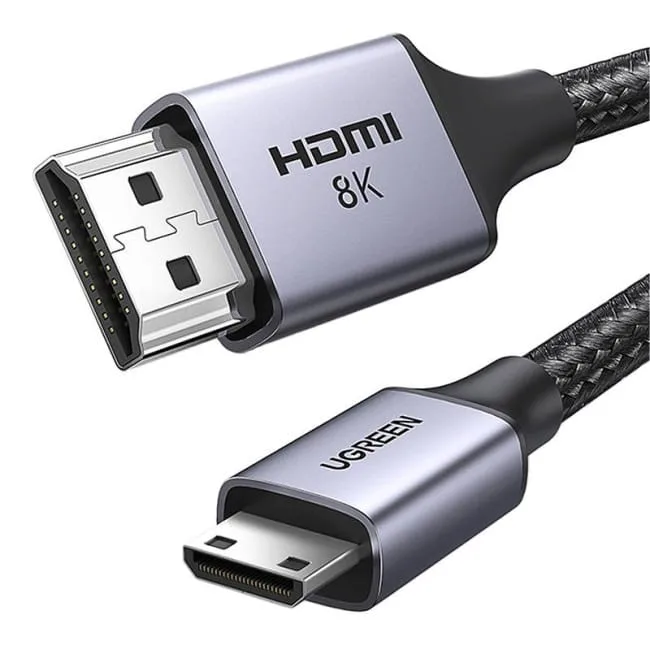 Ugreen HD163 Mini HDMI - HDMI 8K 1m czarny — image 1