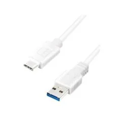 LogiLink USB 3.2 | USB-A - USB-C 0.15m biały