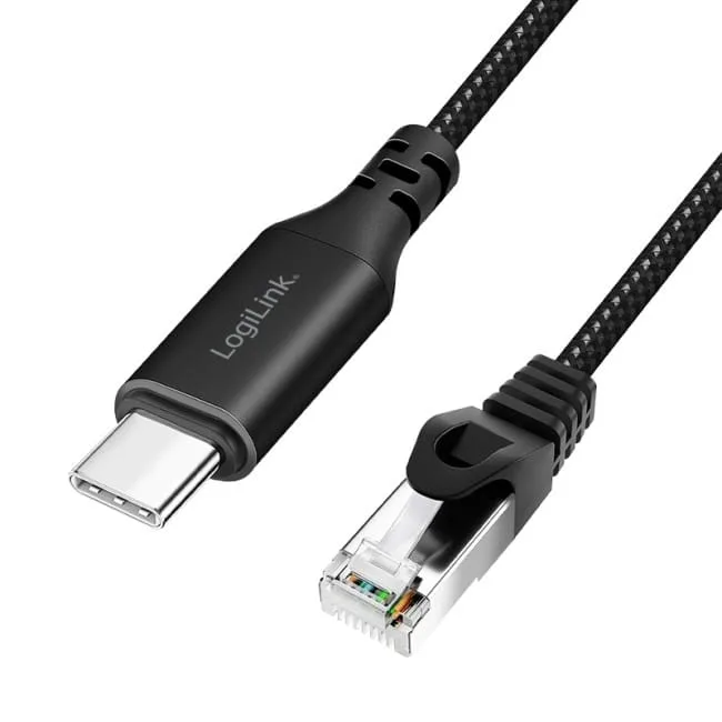 LogiLink USB 3.2 typ C - RJ45 1.0m — image 1