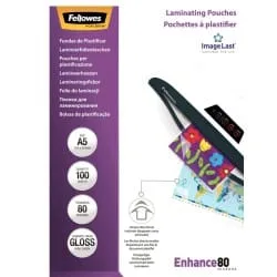 Fellowes 80mik błyszczące 100szt (5306002) A5 — image 1