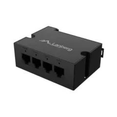 Lanberg switch DIN-GE4-BT-90W 1xIn 3xOut 1Gb POE extender gigabit ethernet DIN rail