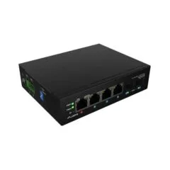Lanberg switch light industrial POE 1xBT 3xAT 2xSFP DIN niezarządzalny gigabit ethernet