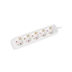 Lanberg listwa przedłużacz 1.5m 5x Schuko biała